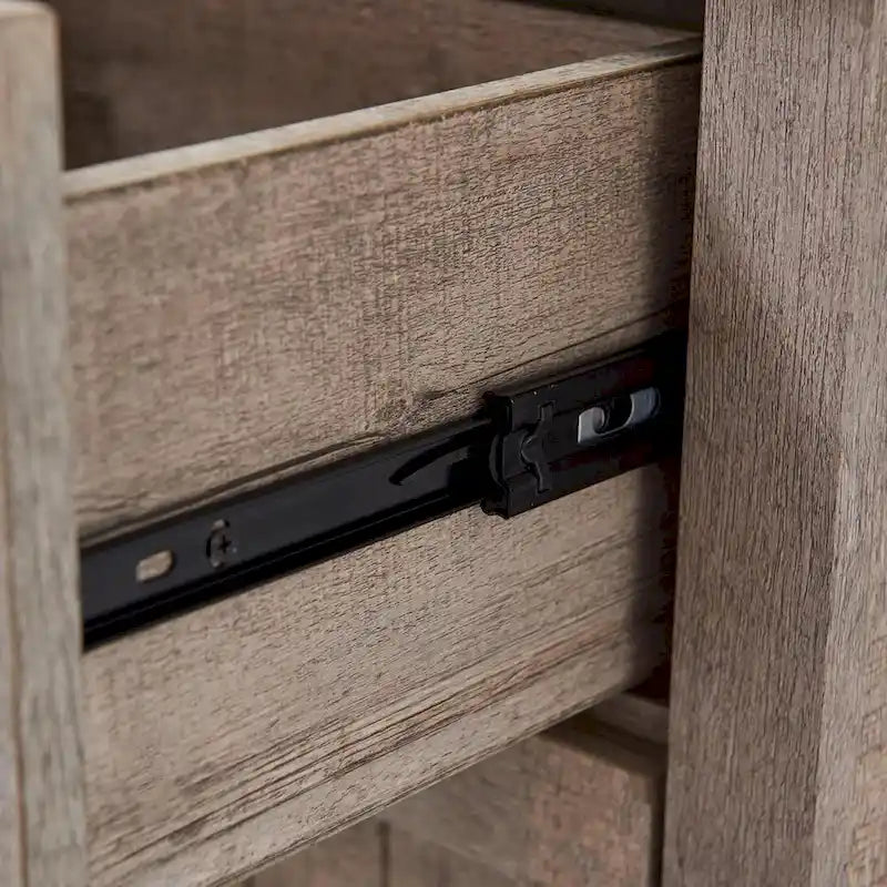 Farmhouse Slim Bathroom Storage Cabinet, 68  Tall Storage Cabinet