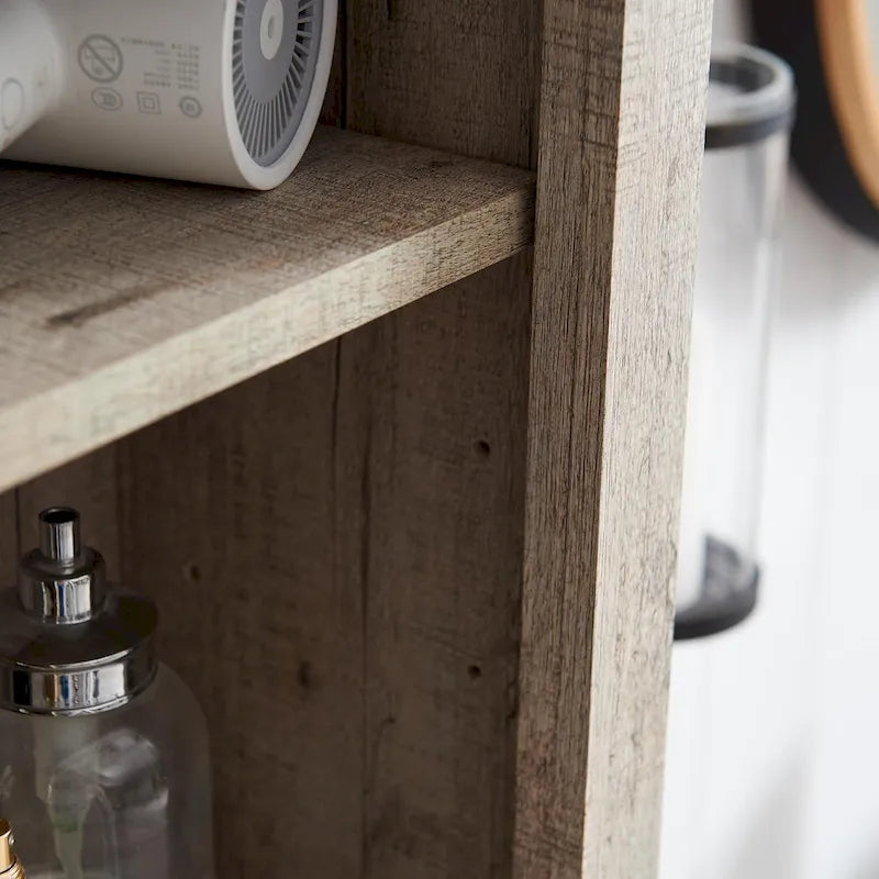 Farmhouse Corner Cabinet, 68  Tall Corner Cabinet, Corner Cabinet