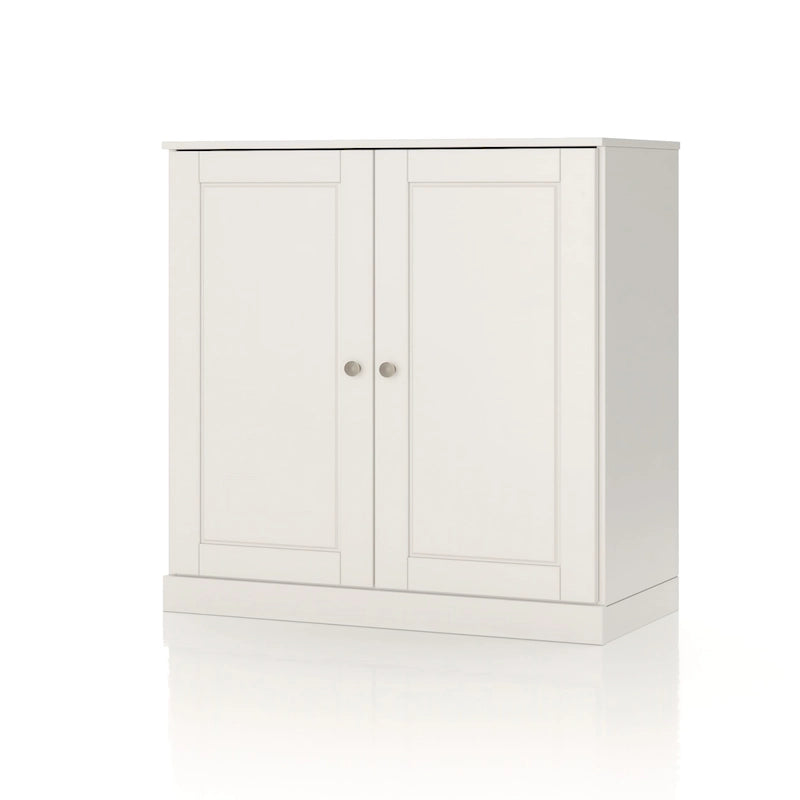 Palace Imports 100% Solid Wood 32  Bathroom Cabinet with Solid Doors and Adjustable Shelves