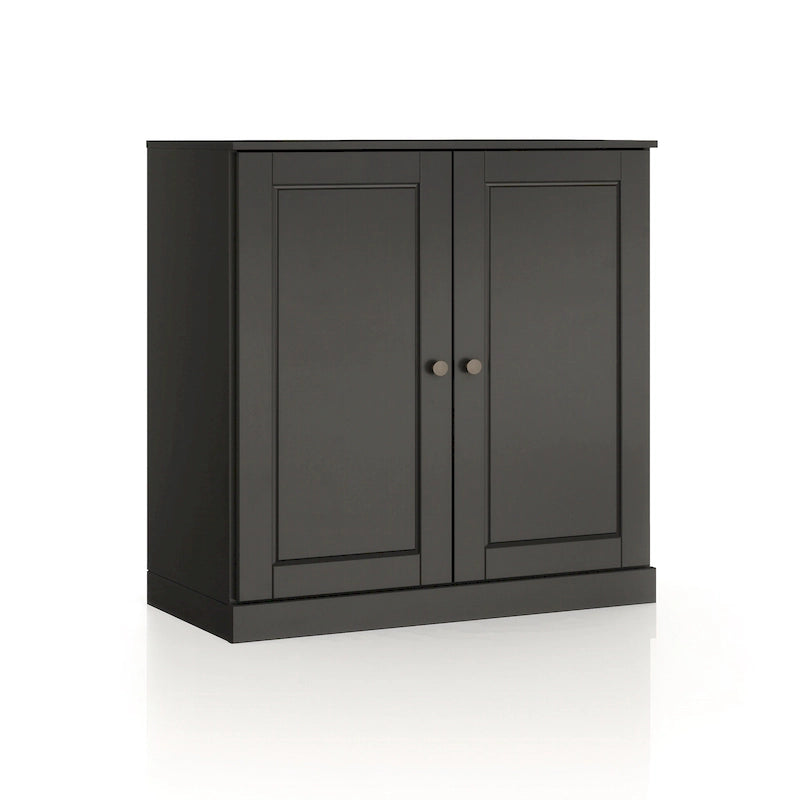 Palace Imports 100% Solid Wood 32  Bathroom Cabinet with Solid Doors and Adjustable Shelves