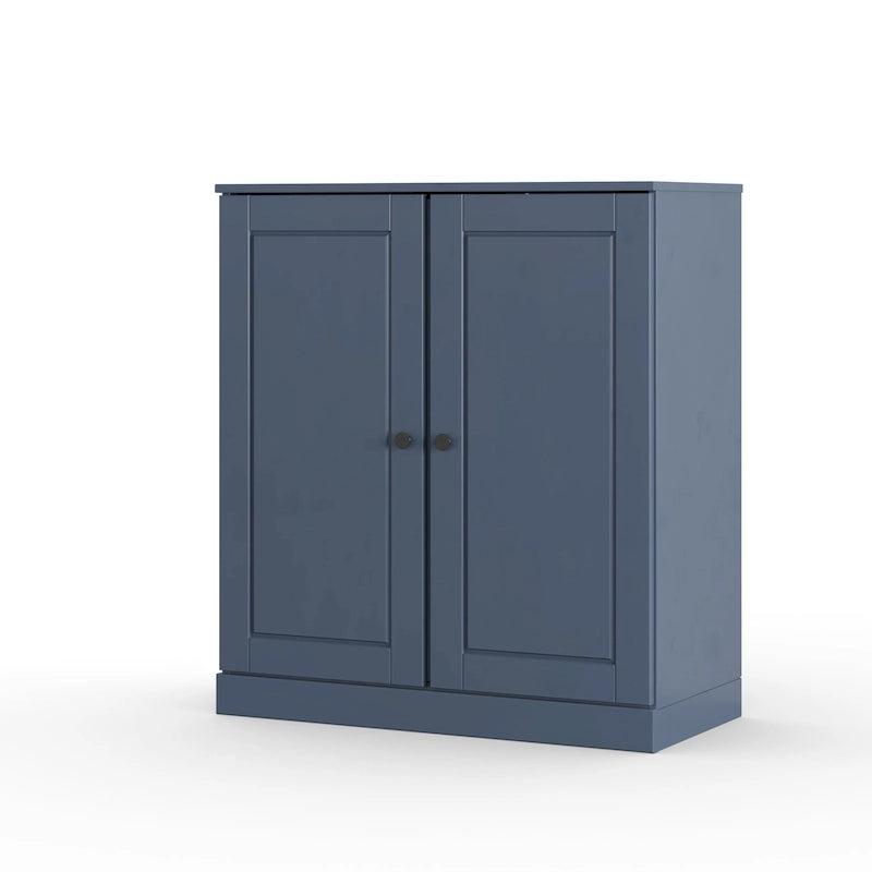 Palace Imports 100% Solid Wood 32  Bathroom Cabinet with Solid Doors and Adjustable Shelves