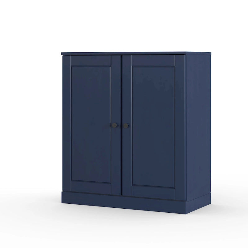 Palace Imports 100% Solid Wood 32  Bathroom Cabinet with Solid Doors and Adjustable Shelves