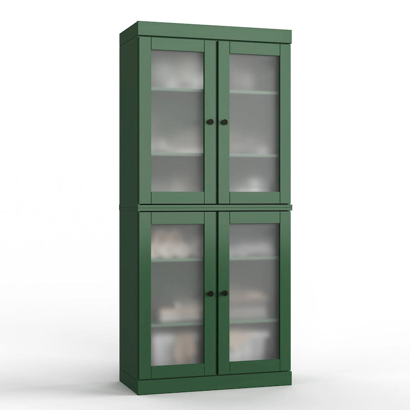 100% Solid Wood 32  Bathroom Cabinet with Optional Doors by Palace Imports