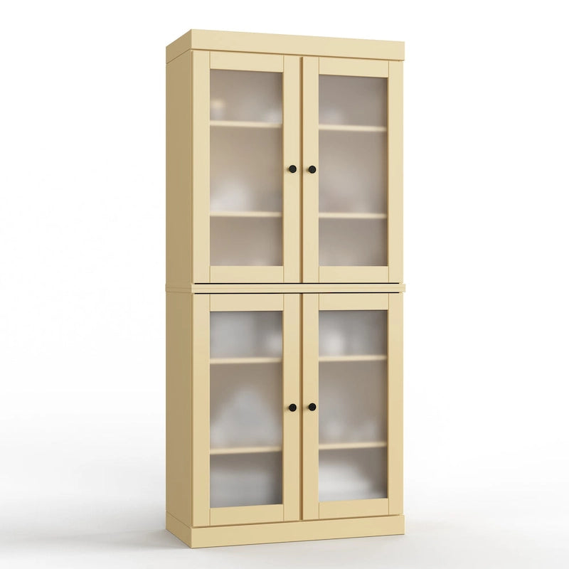 100% Solid Wood 32  Bathroom Cabinet with Optional Doors by Palace Imports