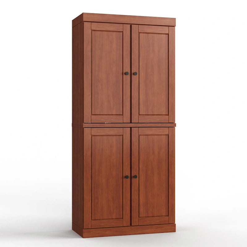 100% Solid Wood 32  Bathroom Cabinet with Optional Doors by Palace Imports