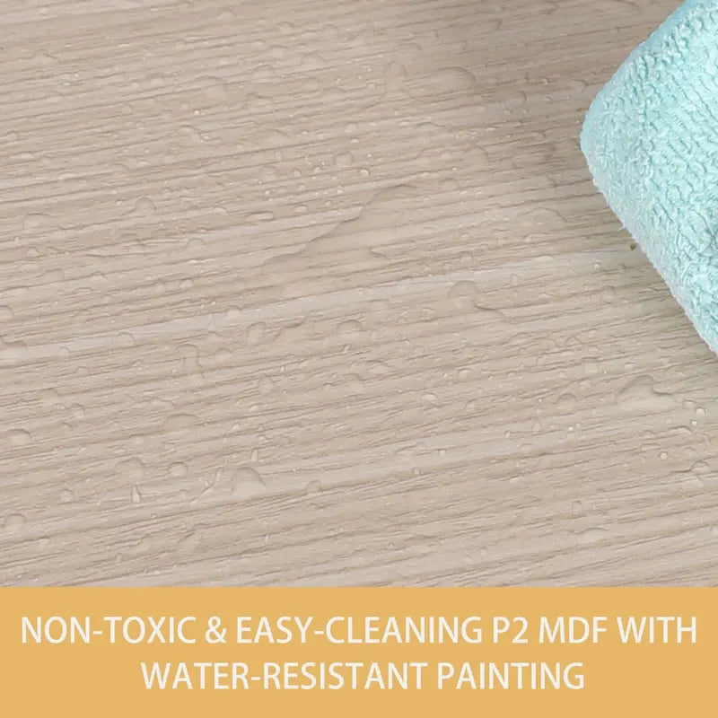 VEIKOUS Bathroom Floor Storage Cabinet with 4 Drawers