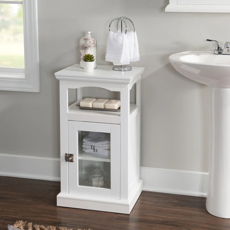 Scarsdale Demi White Storage Cabinet