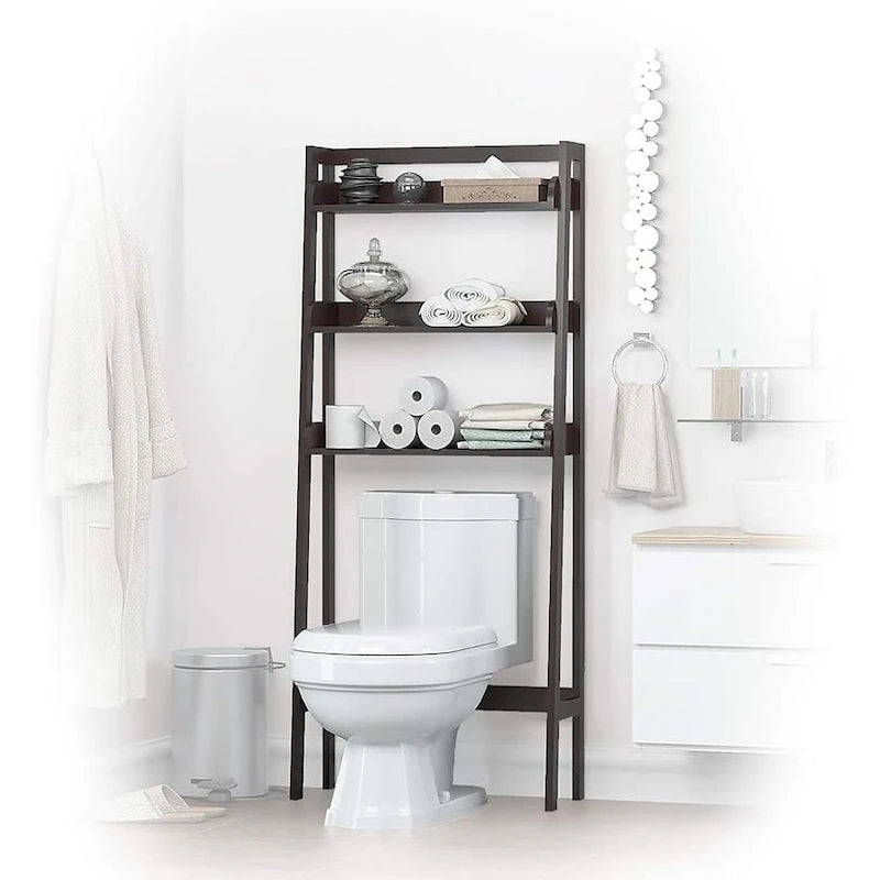UTEX 3-Shelf Bathroom Organizer Over The Toilet, Bathroom Spacesaver,Collection Spacesaver