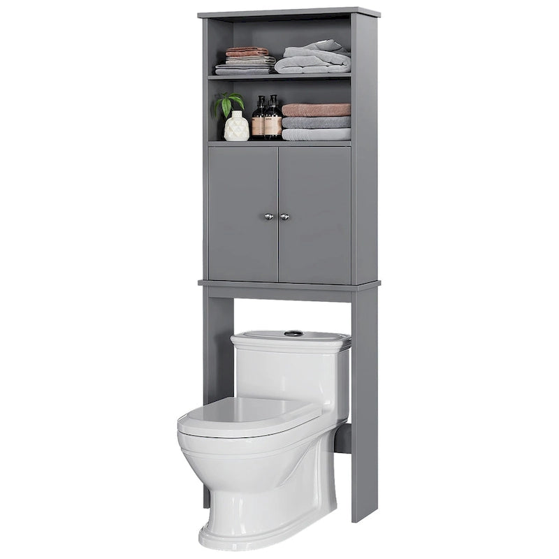 Futzca Over The Toilet Storage Cabinet with Door