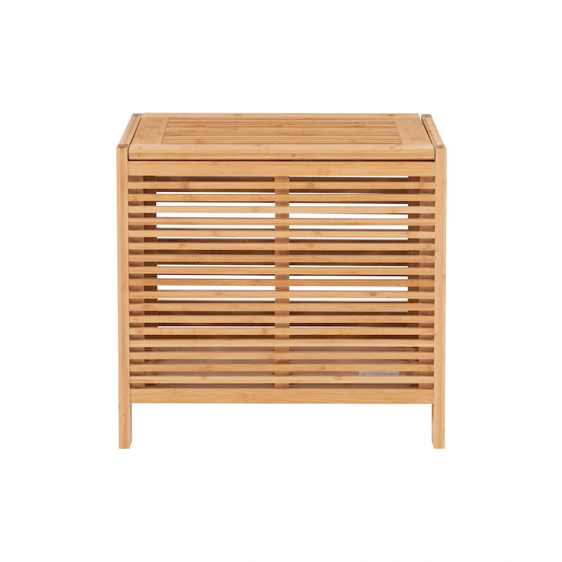 Bracken Natural Bamboo Laundry Hamper
