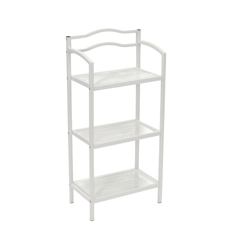 Household Essentials 3-Tier Metal Bathroom Storage Shelf - 10.5 L x 17.0 W x 35.0 H