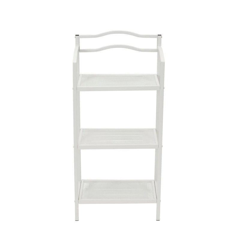 Household Essentials 3-Tier Metal Bathroom Storage Shelf - 10.5 L x 17.0 W x 35.0 H