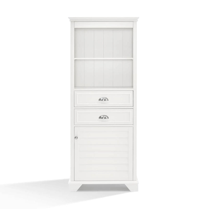 Lydia Tall Cabinet in White