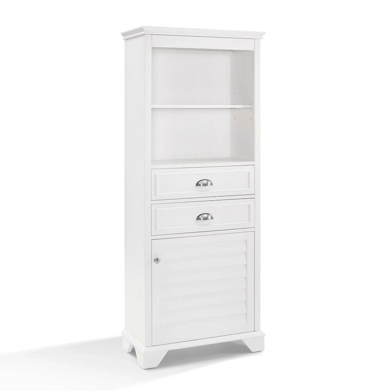 Lydia Tall Cabinet in White