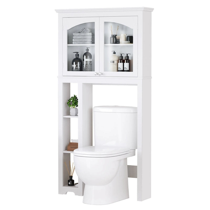Adjustable 3-Shelf Over the Toilet Bathroom Cabinet Organizer