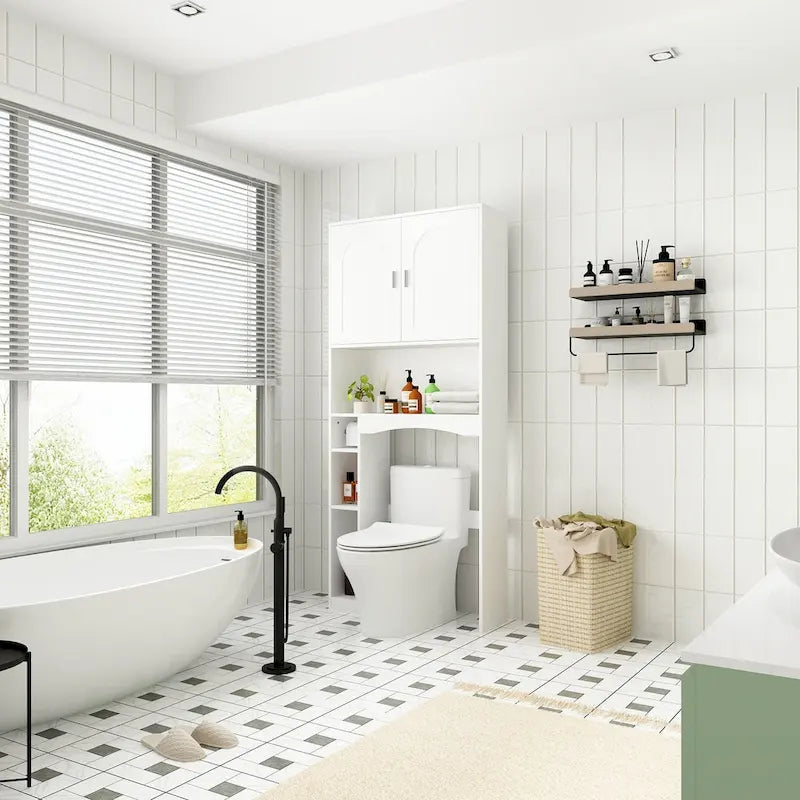 Over The Toilet Storage Cabinet Above Toilet Storage Cabinet with Door