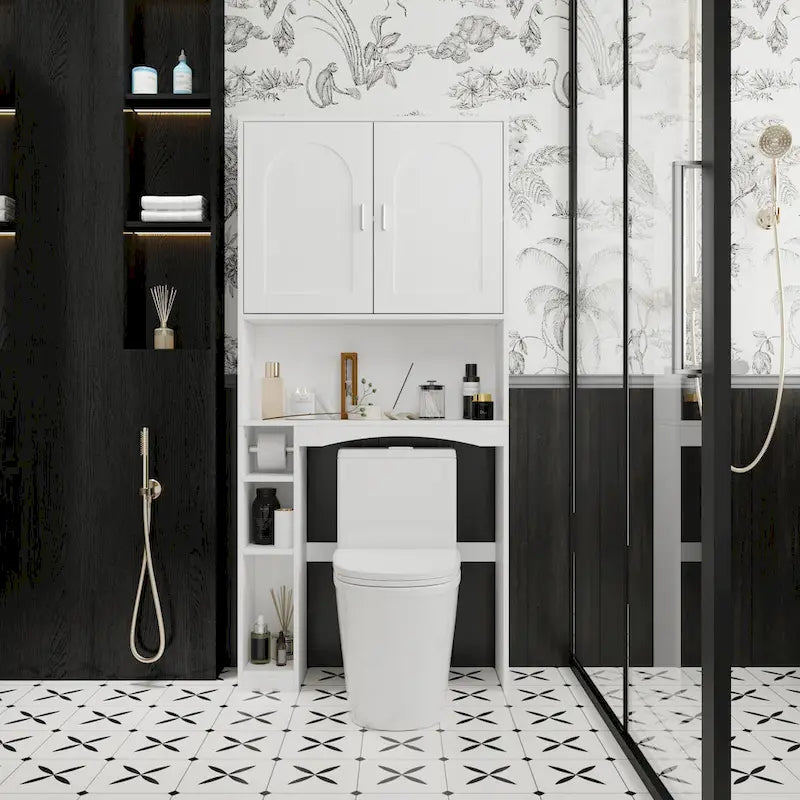 Over The Toilet Storage Cabinet Above Toilet Storage Cabinet with Door
