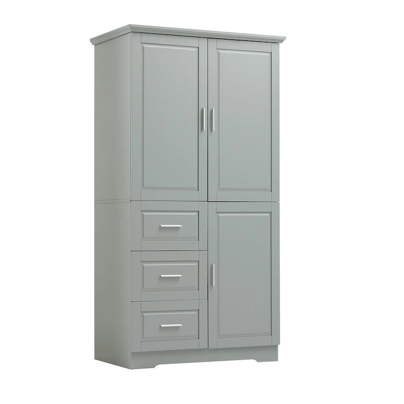 Merax Tall and Wide Storage Cabinet with Doors