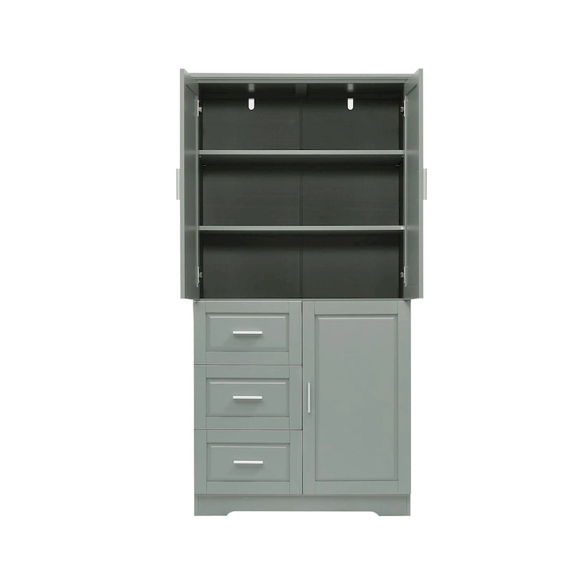 Merax Tall and Wide Storage Cabinet with Doors