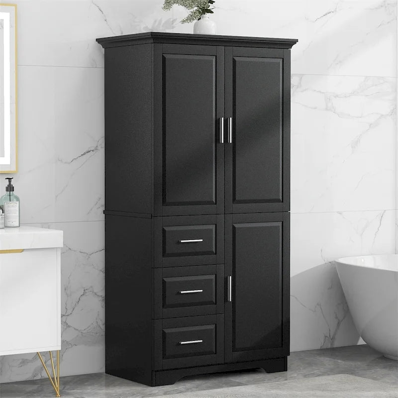 Merax Tall and Wide Storage Cabinet with Doors