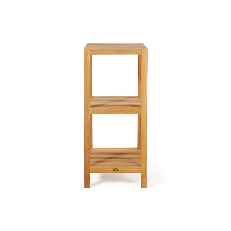Teak Square Shelf Fiji 36  (90cm) 3 tiers