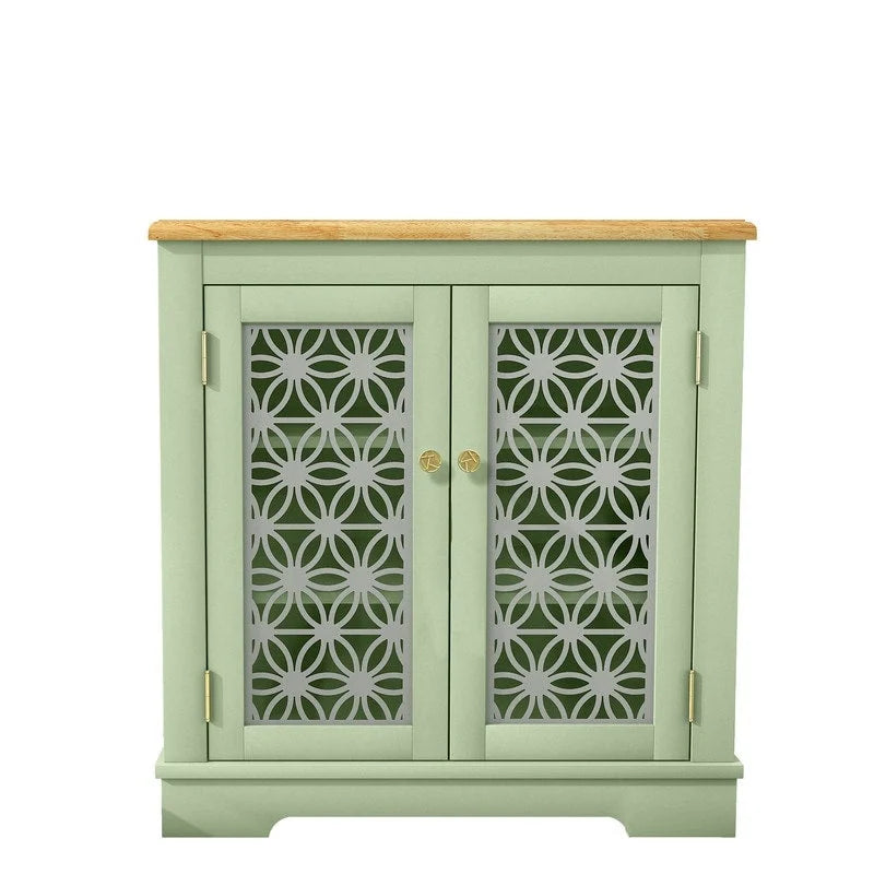 31 in. Rustic Bathroom Bedroom Accent Storage Cabinet