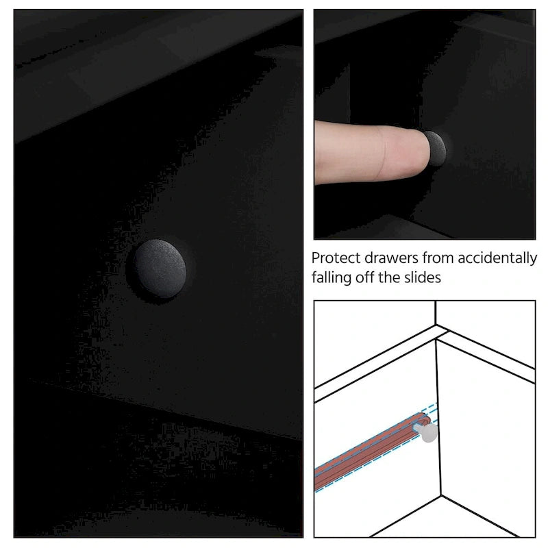 Yaheetech Bathroom Floor Cabinet Bedroom Cabinet Storage Organizer