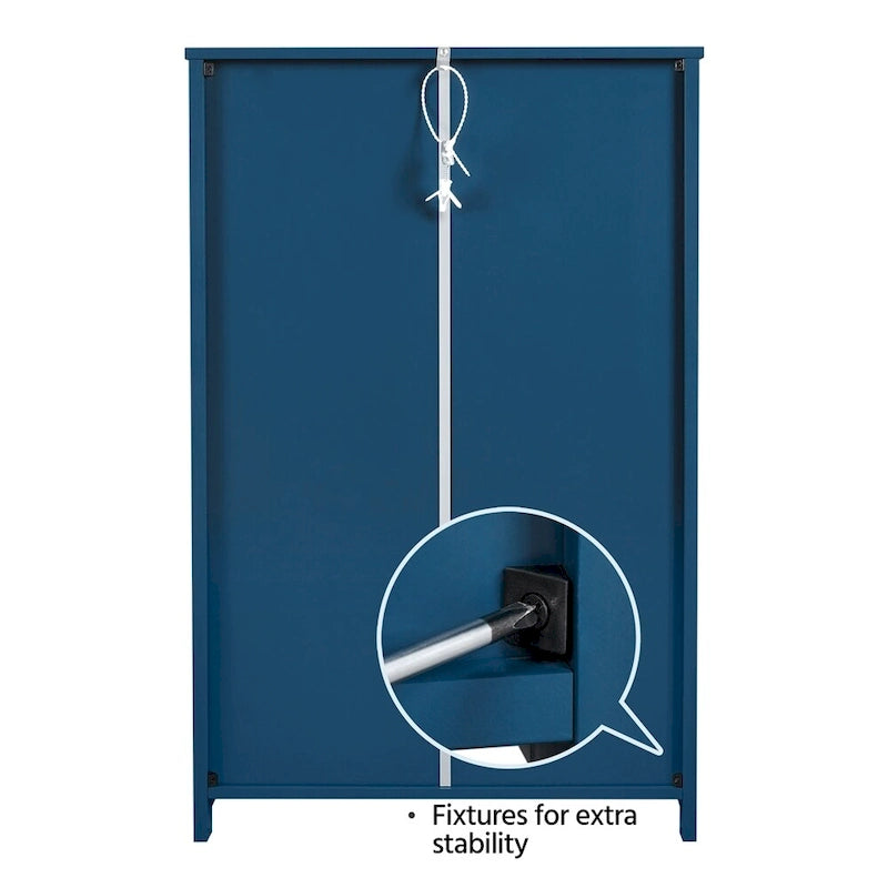 Yaheetech Bathroom Floor Cabinet Bedroom Cabinet Storage Organizer