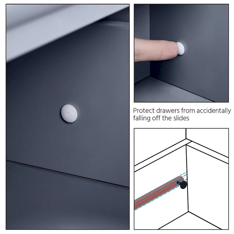 Yaheetech Bathroom Floor Cabinet Bedroom Cabinet Storage Organizer