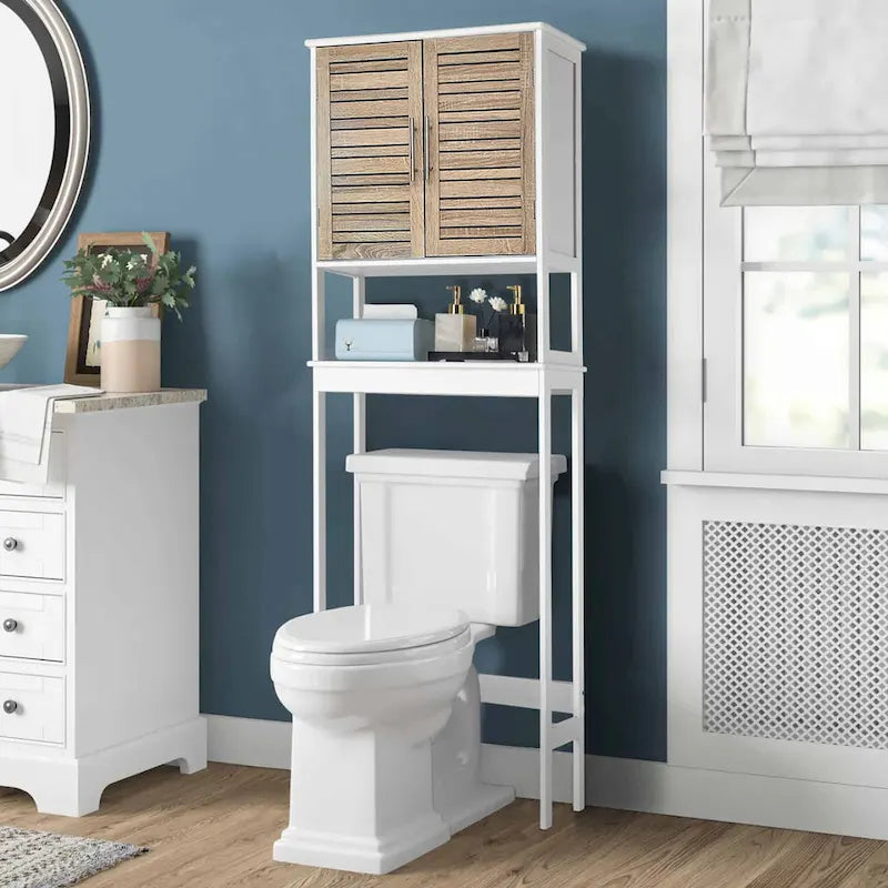 Stockholm Over The Toilet Storage Cabinet Space Saver - 24.80 L x 9 W x 70.50 H