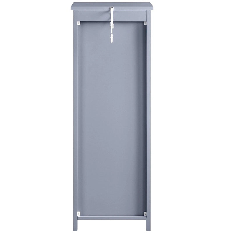 Yaheetech Bathroom Floor Cabinet Slim Bath Cabinet with 4 Drawers