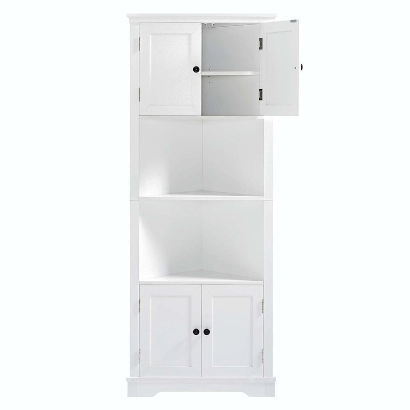 Tall Bathroom Storage Cabinet with Adjustable Shelf