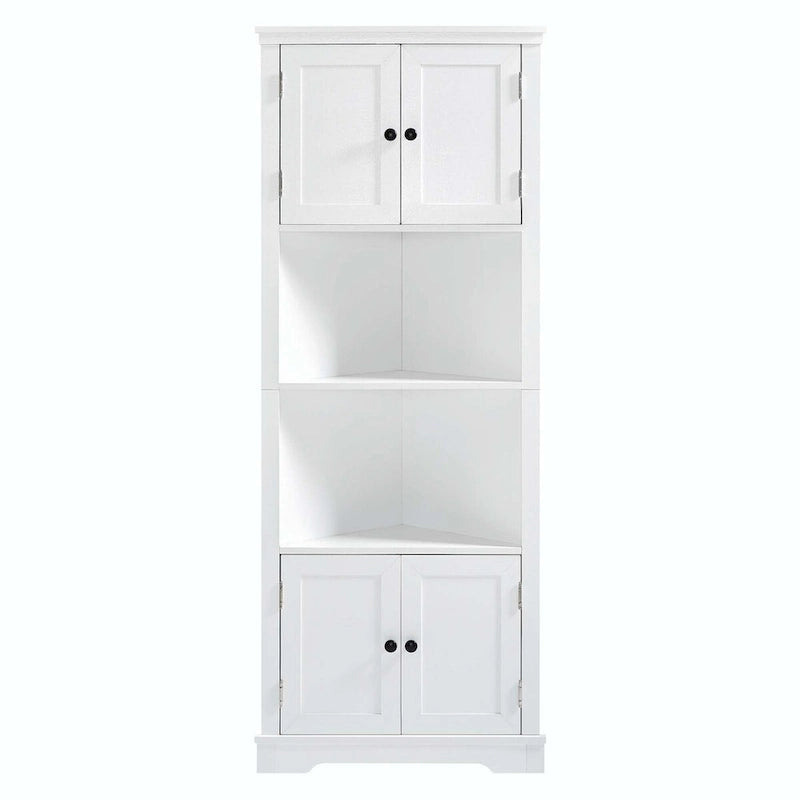 Tall Bathroom Storage Cabinet with Adjustable Shelf