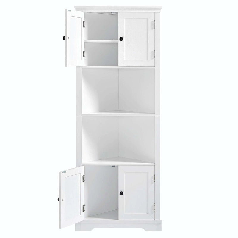 Tall Bathroom Storage Cabinet with Adjustable Shelf