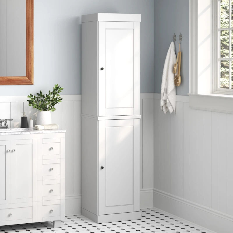 100% Solid Wood 16.5  Bathroom Cabinet with Optional Doors by Palace Imports