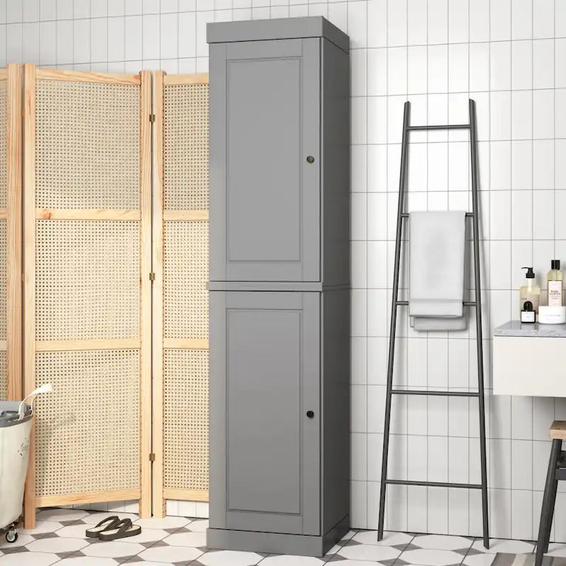 100% Solid Wood 16.5  Bathroom Cabinet with Optional Doors by Palace Imports