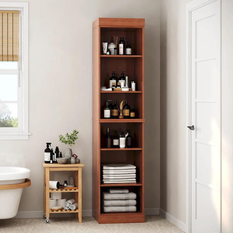 100% Solid Wood 16.5  Bathroom Cabinet with Optional Doors by Palace Imports