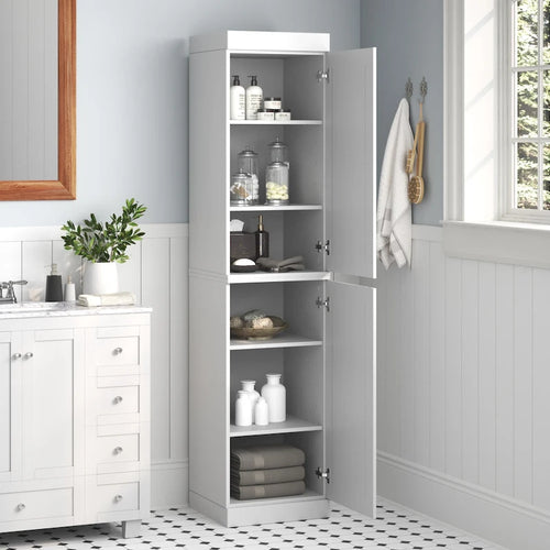 100% Solid Wood 16.5  Bathroom Cabinet with Optional Doors by Palace Imports