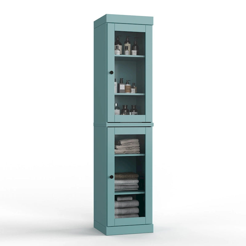 100% Solid Wood 16.5  Bathroom Cabinet with Optional Doors by Palace Imports