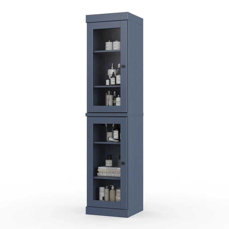 100% Solid Wood 16.5  Bathroom Cabinet with Optional Doors by Palace Imports