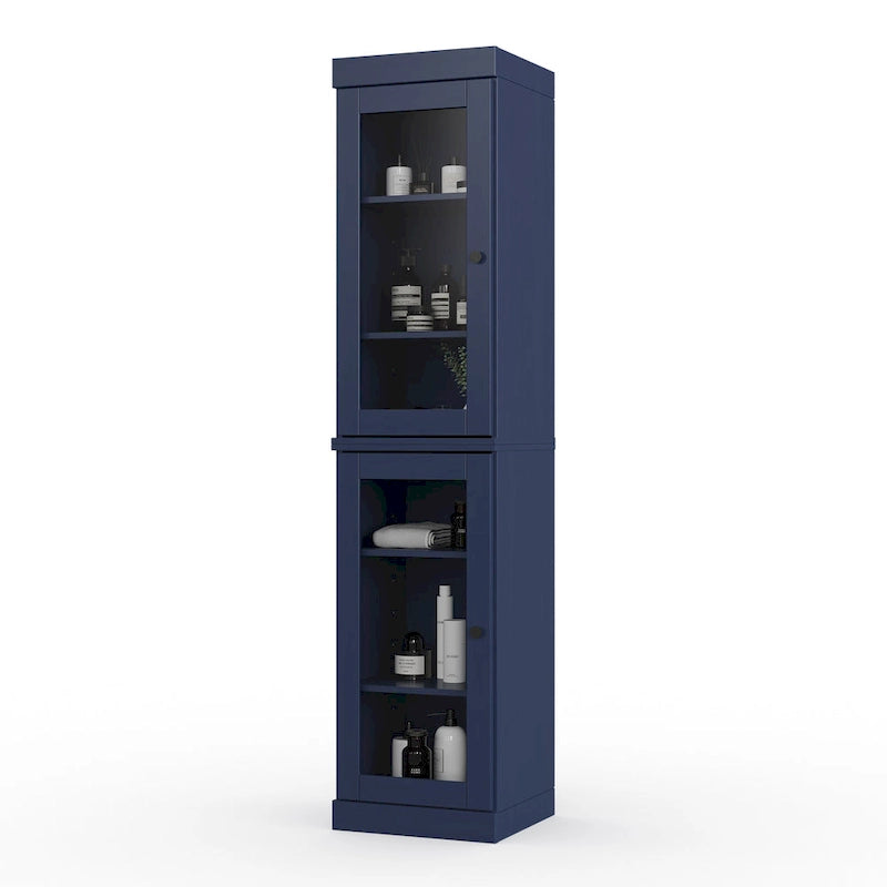 100% Solid Wood 16.5  Bathroom Cabinet with Optional Doors by Palace Imports