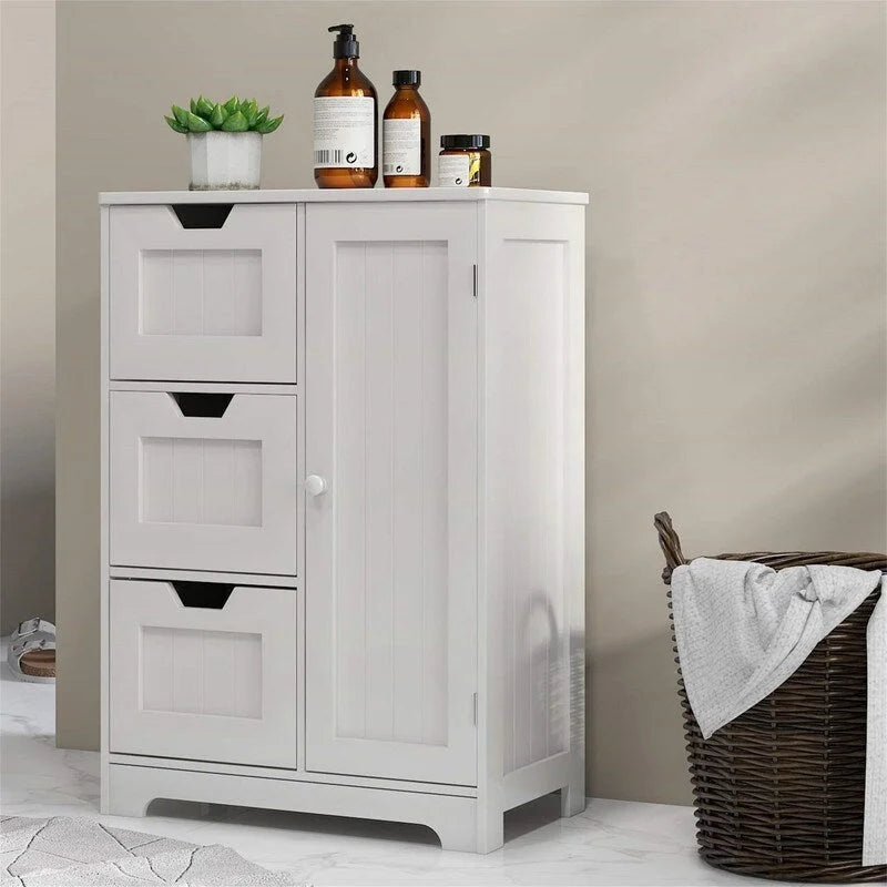 Bathroom Storage Cabinet - 11.81 D x 23.62 W x 31.89 H