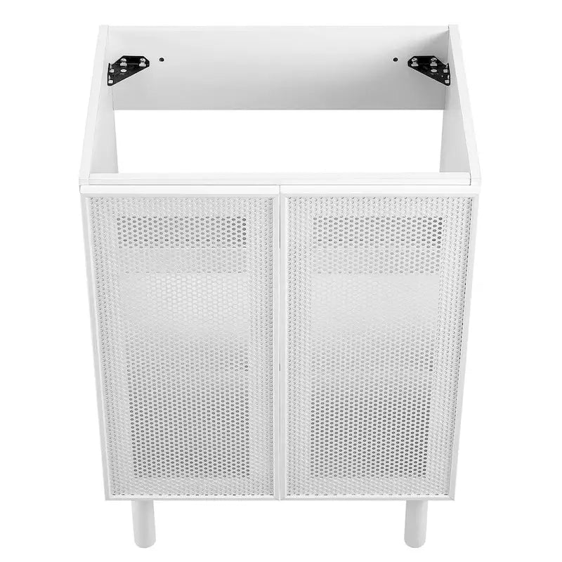Calla 24  Perforated Metal Bathroom Vanity Cabinet (Sink Basin Not Included)