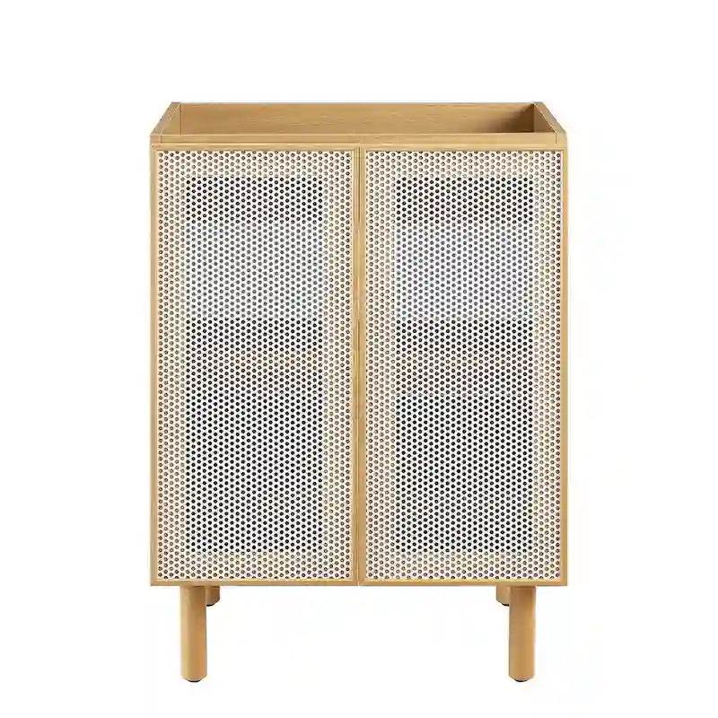 Calla 24  Perforated Metal Bathroom Vanity Cabinet (Sink Basin Not Included)