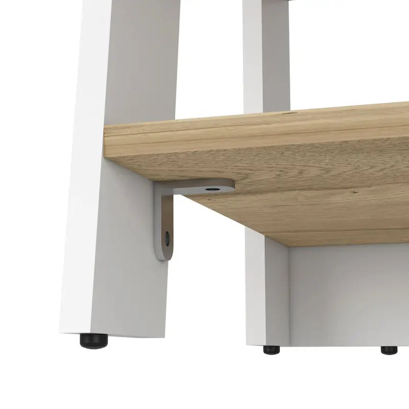 Colyn Linen Cabinet, Four Shelves, Vertical, Light Oak / WhiteHigh quality and durable