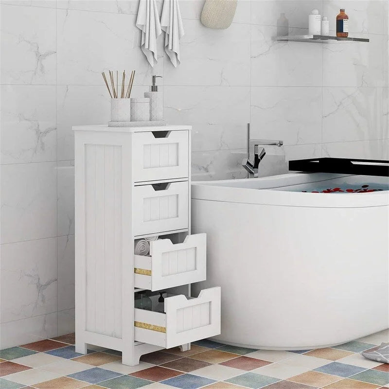 Bathroom Floor Cabinet - 11.81 D x 11.81 W x 32.68 H