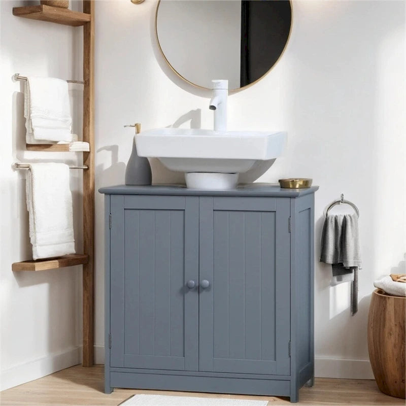 Bathroom Vanity Cabinet with 2 Doors and Adjustable Shelf (No Sink)