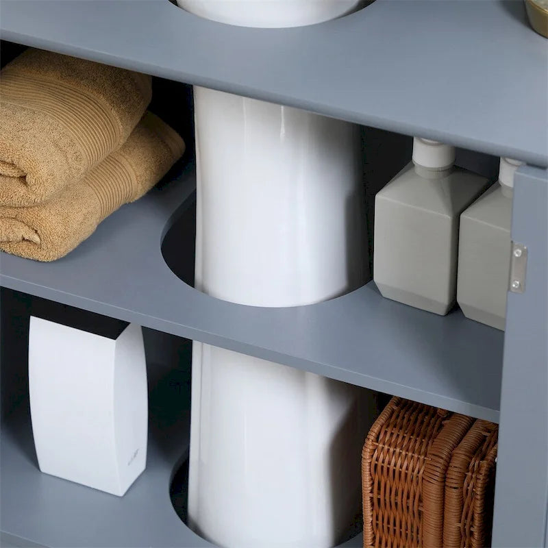 Bathroom Vanity Cabinet with 2 Doors and Adjustable Shelf (No Sink)