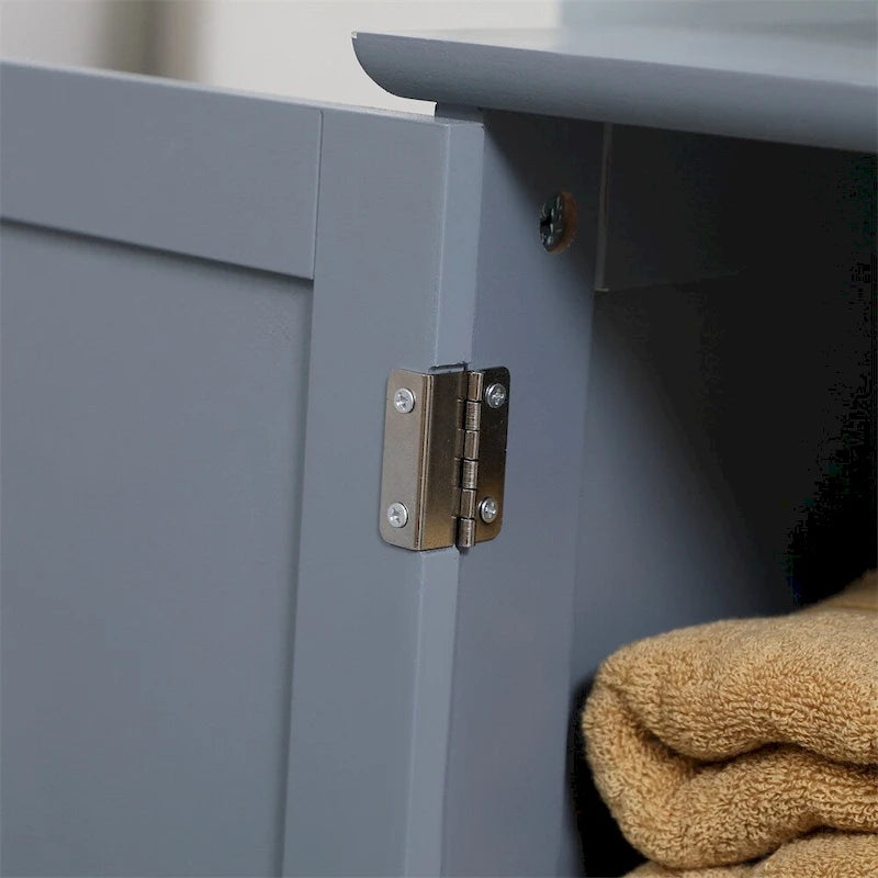 Bathroom Vanity Cabinet with 2 Doors and Adjustable Shelf (No Sink)