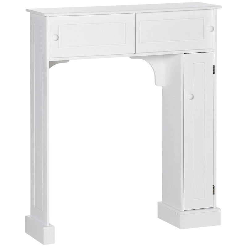 Over the Toilet Bathroom Cabinet with Adjustable Shelves